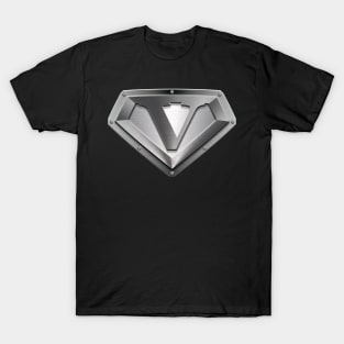 Super Sleek Style V Symbol T-Shirt